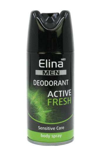 Déodorant ELINA homme active fresh - 150ml